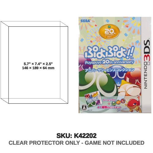 Nintendo Puyo Puyo 20th Anniversary Pins Collection Edition Nintendo 3DS