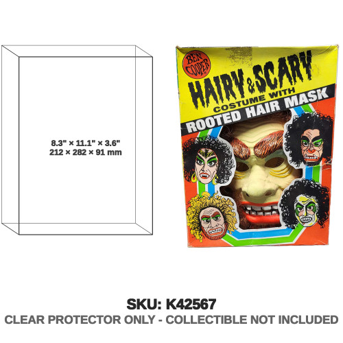 Ben Cooper Hairy & Scary Costume With Rooted Hair Mask Ben Cooper Hairy & Scary Costume With Rooted Hair Mask