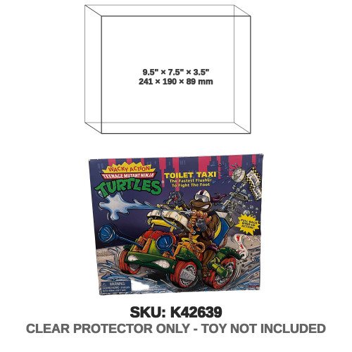Rerelease TMNT Toilet taxi box (modified)