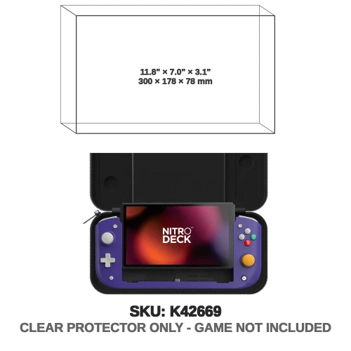 Nitro Deck Retro Purple w/ Carry Case