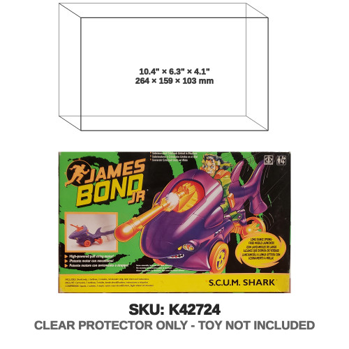 Kenner James Bond Jr SCUM Shark European