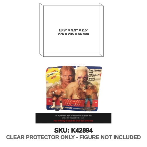 Galoob WCW Tag Team Superstars Lex Luger and Sting