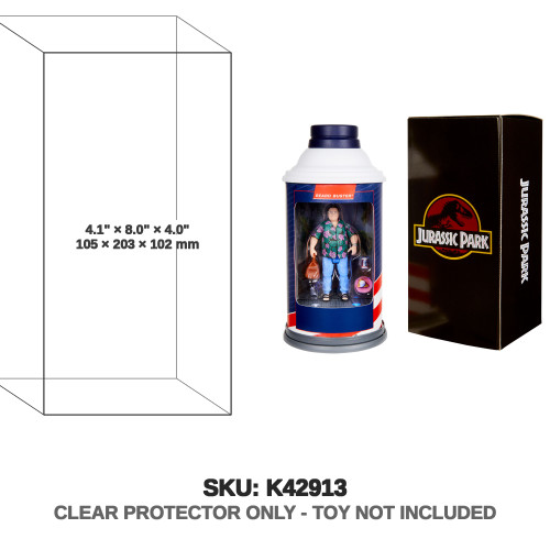 Mattel Jurassic World SDCC 2020 Exclusive Dennis Nedry Barbasol Can