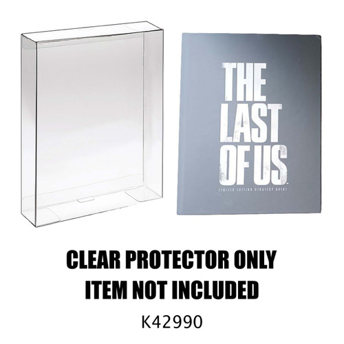 Protector For The Last of Us Limited Edition Strategy Guide with a Medallion