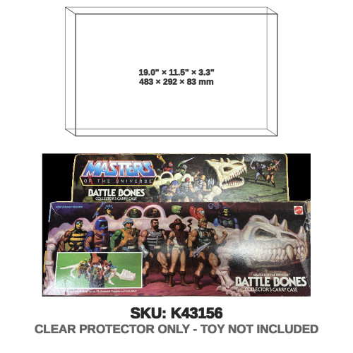 Battle Bones Masters of the Universe Collector's Carry Case