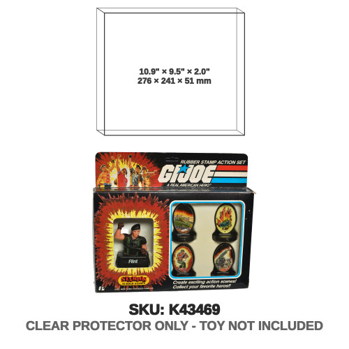 G.I. Joe Stampos Rubber Stamp Action Set