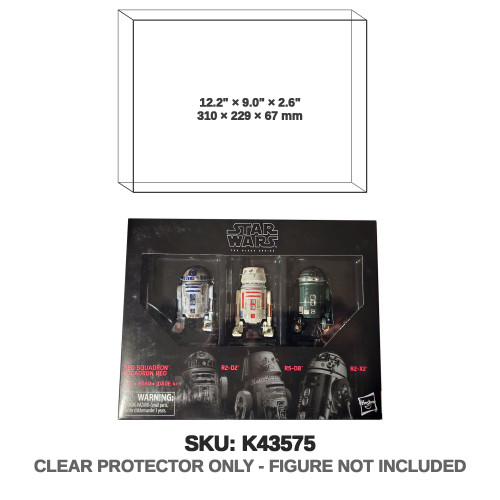 Star Wars Black Series Red Squadron R2-D2 R5-D8 R2-X2 3-Pack