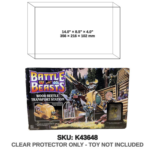 Hasbro Battle Beasts Wood Beetle Transport Station 1987
