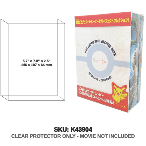 The Pokemon Company Pokemon Pikachu The Movie Box 2003-2006 DVD