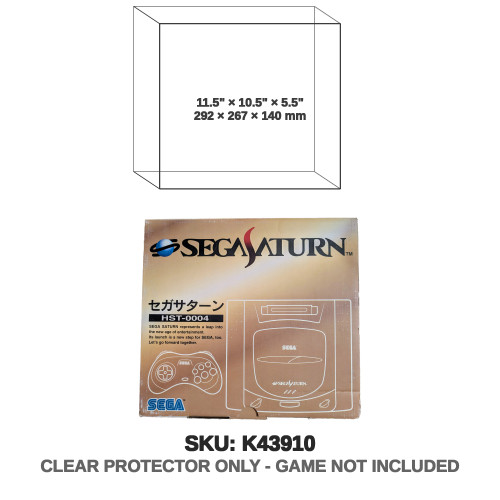 Sega Saturn HST-0004 Gold Console Box