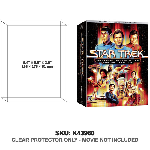 Paramount Star Trek Original Motion Picture 6 Movie Collection Blu-ray