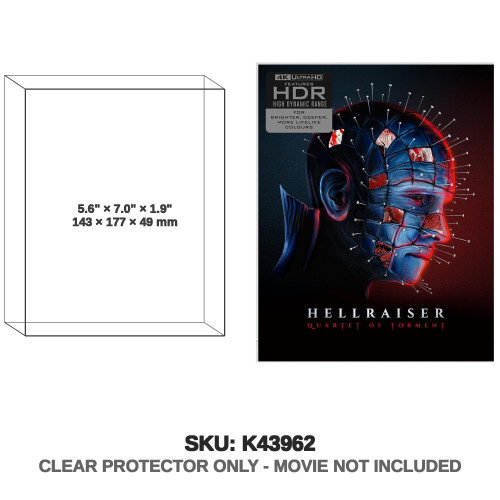 Hellraiser Quartet of Torment Pinhead Slipcase Blu-ray