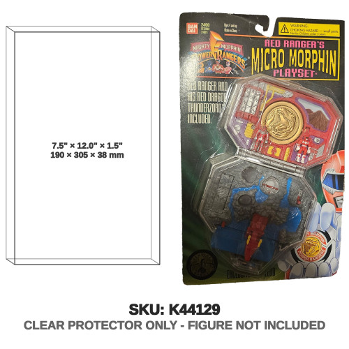 Bandai Power Rangers Red Ranger Micro Morphin Playset