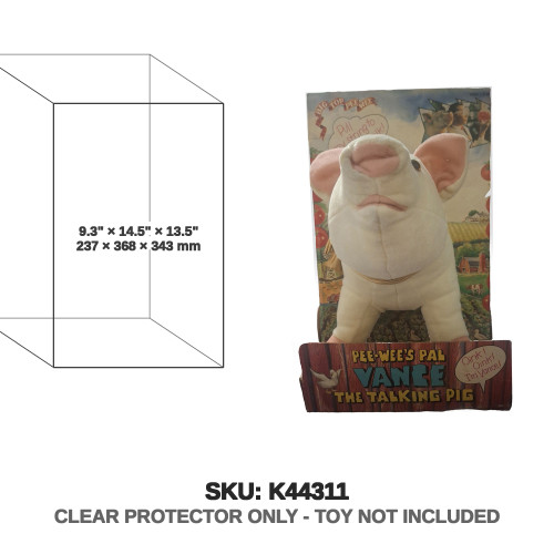 Pee Wee's pal Vance the tallking pig (Matchbox)