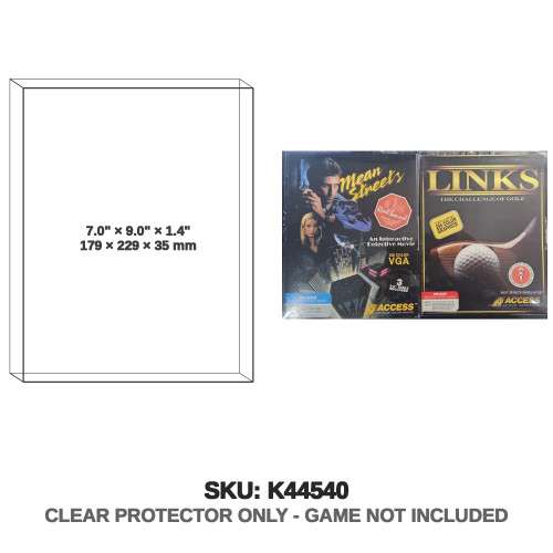 Links Challenge of Golf MS-DOS Flip Top Box