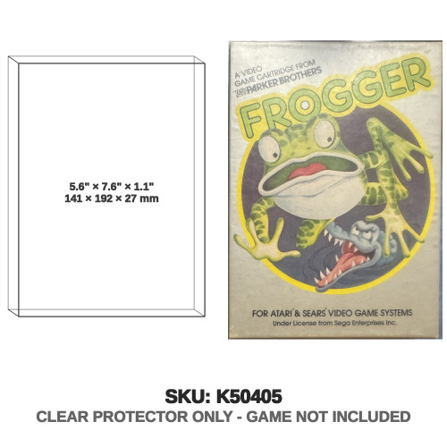 Frogger Box for the Atari 2600 Frogger Box for the Atari 2600