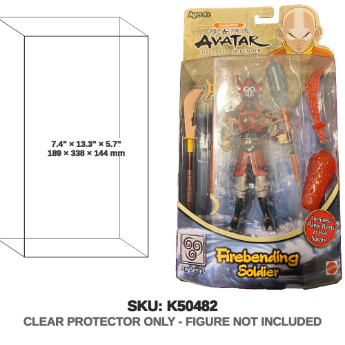 Mattel Avatar Fire Nation Soldier Figure