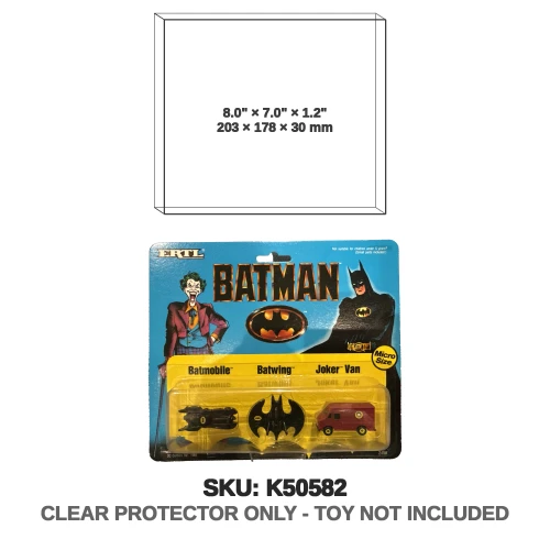 ERTL Batman Micro Size Batmobile Batwing Joker Van