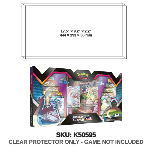 Pokemon Snorlax & Lapras VMAX Collection