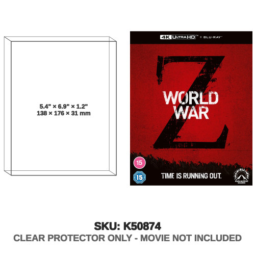 World War Z 4K Blu-ray Paramount Scares Collector's Edition