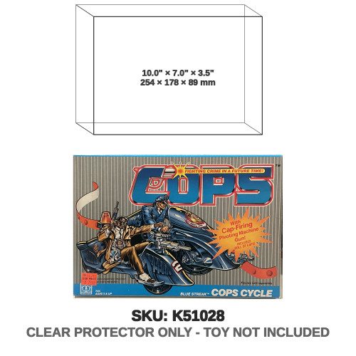 Hasbro C.O.P.S. Blue Streak Cycle