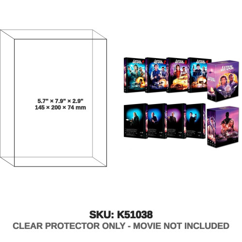 Lethal Weapon 1-4 Limited Mediabook Bundle Edition