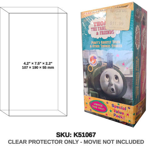 Two VHS Tapes Sealed Back-to-Back