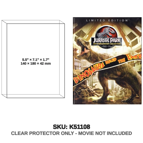 Universal Jurassic Park Collection Blu-ray SteelBook 25th Anniversary Limited Edition