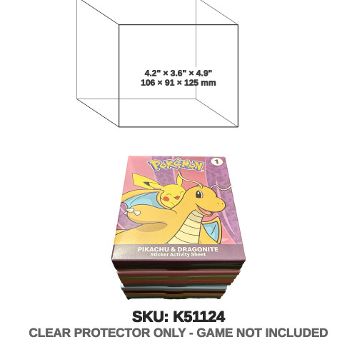 Pokemon McDonald’s Happy Meal Sticker Activity Sheet (Fit All 10 Boxes Together)