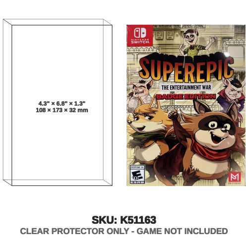 Nintendo Switch Superepic The Entertainment War Badge Edition