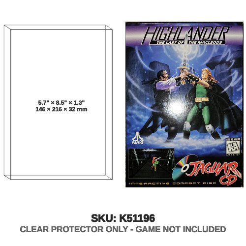 Atari Highlander Last Of The MacLeods Jaguar CD