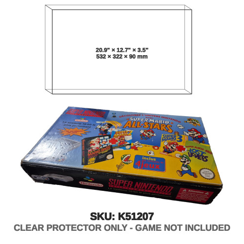 Nintendo Super NES Super Mario All Stars Game Console Nintendo Super NES Super Mario All Stars Game Console