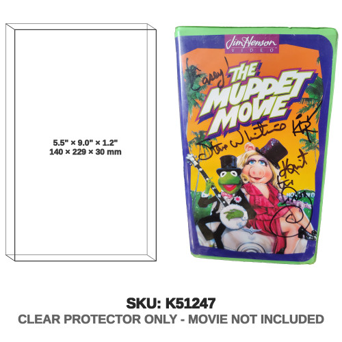 The Muppet Movie Large VHS Case