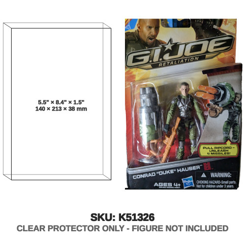 Hasbro G.I. Joe Retaliation Conrad Duke Hauser Action Figure with Missile Launcher