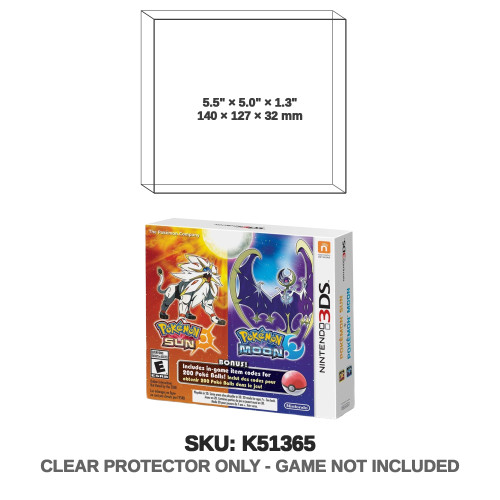 Pokemon Sun & Moon Double Pack Nintendo 3DS