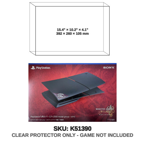 Monster Hunter Wilds PS5 Slim Cover Plates