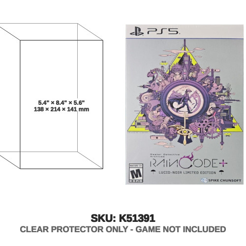 Sony PS5 Master Detective Archives Rain Code Lucid-Noir Limited Edition