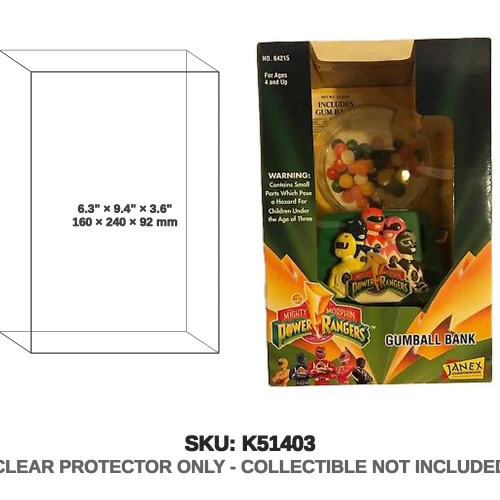 Janex Power Rangers Gumball Bank