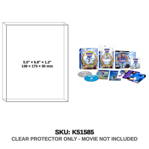 Paramount Sonic The Hedgehog Steelbook