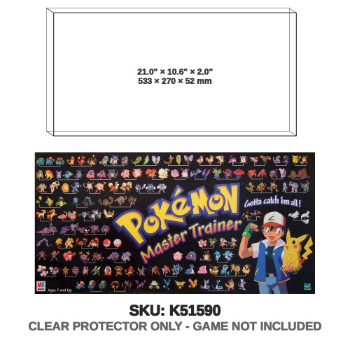 Pokemon Master Trainer Gold & Silver Board Game