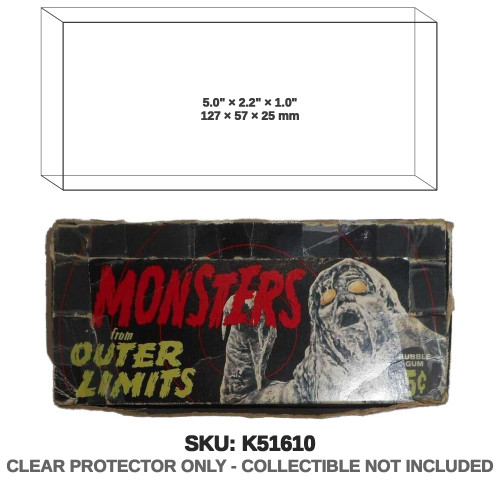 Topps Monsters from Outer Limits Candy Card Gum Box