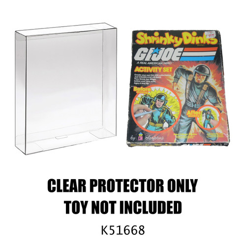 Protector For Colorforms G.I. Joe Shrinky Dinks Activity Set