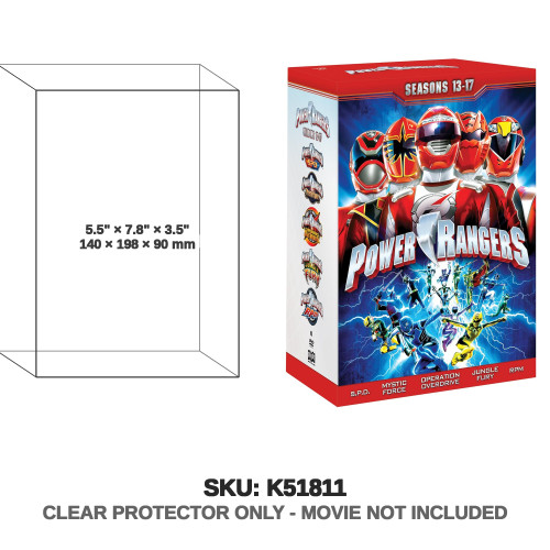 Shout Factory Power Rangers Seasons 13 - 17  22 DVD Set 20th Anniversary
