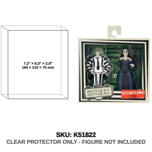 Beetlejuice and Delores Beetlejuice 2-Pack Figures