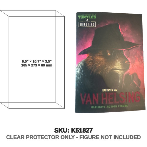 NECA TMNT X Monsters Splinter As Van Helsing