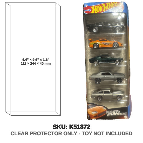 Hot Wheels Fast & Furious 5 Pack