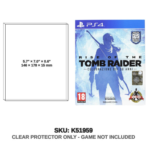 PS4 Rise Of The Tomb Raider 20 Years Celebration Edition