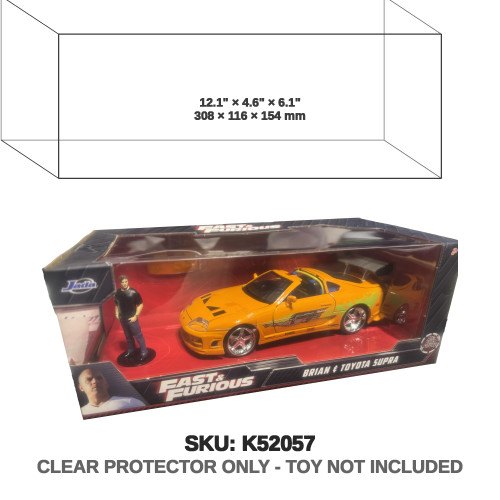 Jada Toys Fast & Furious Brian & Toyota Supra Die Cast Figure