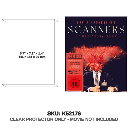Criterion Scanners 4K Ultra HD Blu-ray Ultimate Trilogy Edition
