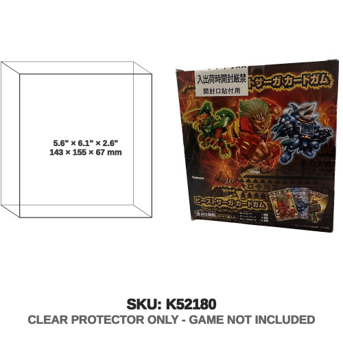 Takara Tomy Beast Saga Kabaya Foil Card Box